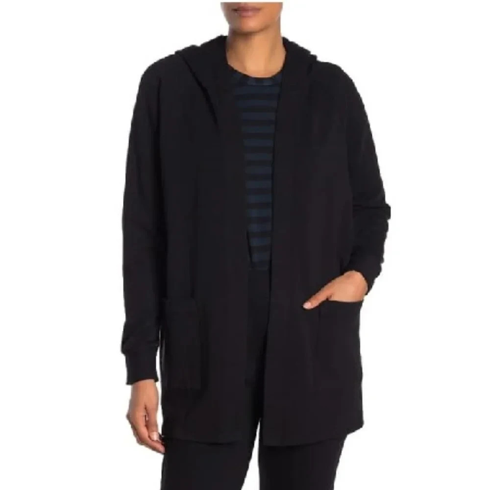 Stateside Hooded Cardigan BLACK SZ L