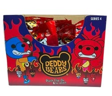Deddy Bears Blind Bags Plush Clip Ons Display Case 12 Bags Series 4