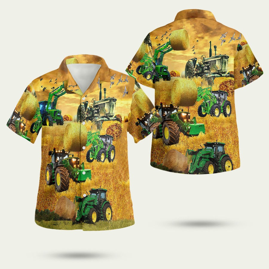 Tractor Better On The Farm Hawaiian Shirt