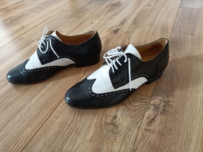 Tanzschuhe Werner Kern Herren 42 Schwarz Weiss
