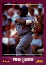 1988 Score Baseball (1-220) - You Pick - FREE SHIPPING 5+ Cards READ NM