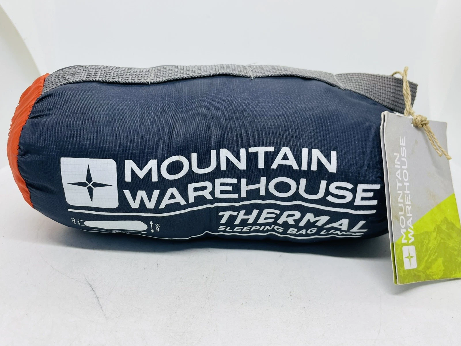 Mountain Warehouse Thermal Mummy Breathable Sleeping Bag Liner Camping Hiking