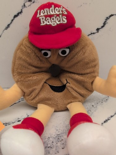 Peluche nuovo vecchio stock prestatori bagels 1998 bagelfest