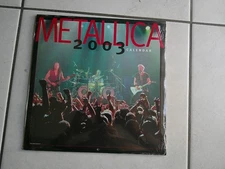 2003 calendar METALLICA
