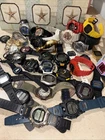 Vintage CASIO G Shock DIGITAL Mens Watch Lot (40 Untested For Parts Repair 4Lb
