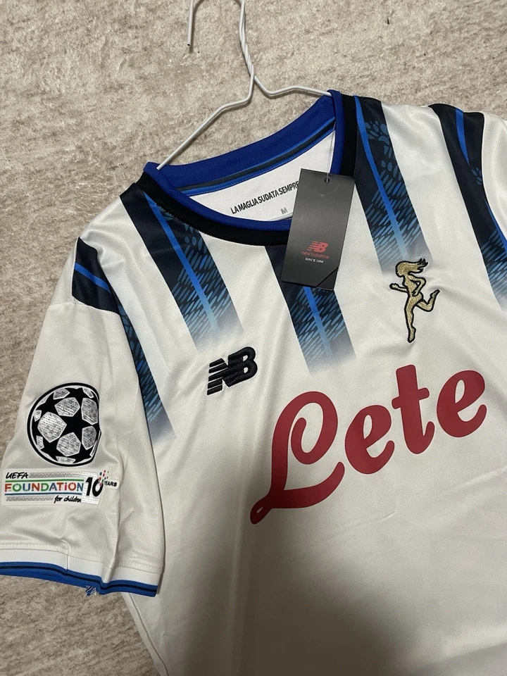 UCL 亚特兰大 2025 - 26 客场球衣 #13 Éderson:尺寸 M * 全新带标签 * — 第 2/2 张图片