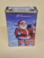 Vintage 1994 McSteven's Christmas Theme Santa Hot Drink Tin