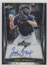 2018 Leaf Flash Blue 50/50 Josh Breaux #BA-JB2 Auto 1u4