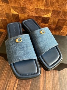 Coach Denim Sandals | eBay