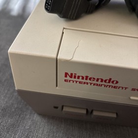 Nintendo NES Action Set Home Console - White/Gray 2 Controllers Plus Power Plug