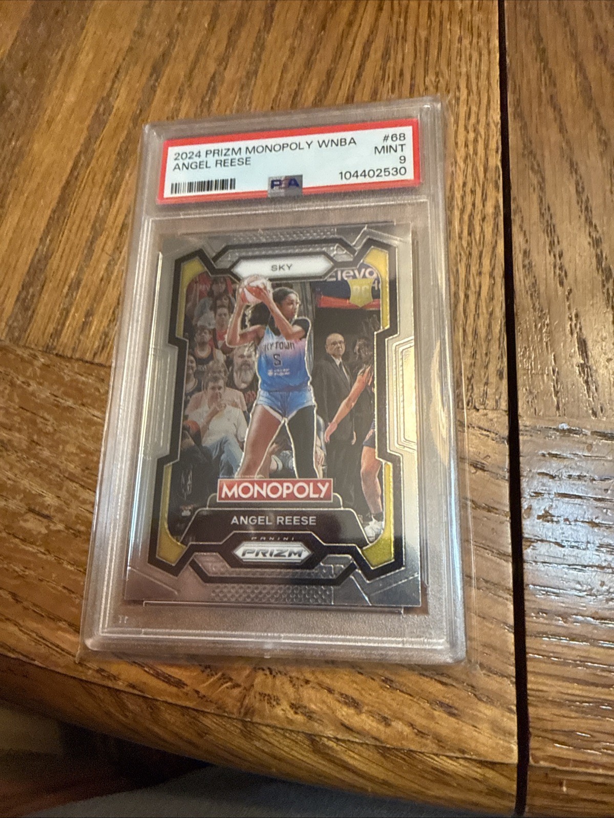 #68 Angel Reese Chicago Sky RC 2024 Panini Prizm Monopoly WNBA Atlanta #68