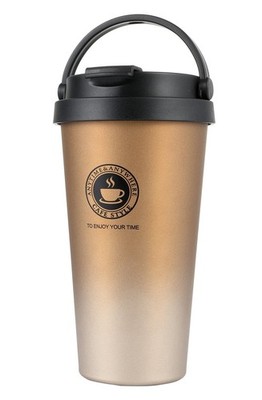 18/8 Stainless Steel Double Wall Vacuum Insulated Travel Coffee Mug with Hand...