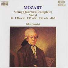 Image of Wolfgang Amadeus Mozart Mozart: String Quartets (Complete) - Volume 4 (CD) Album
