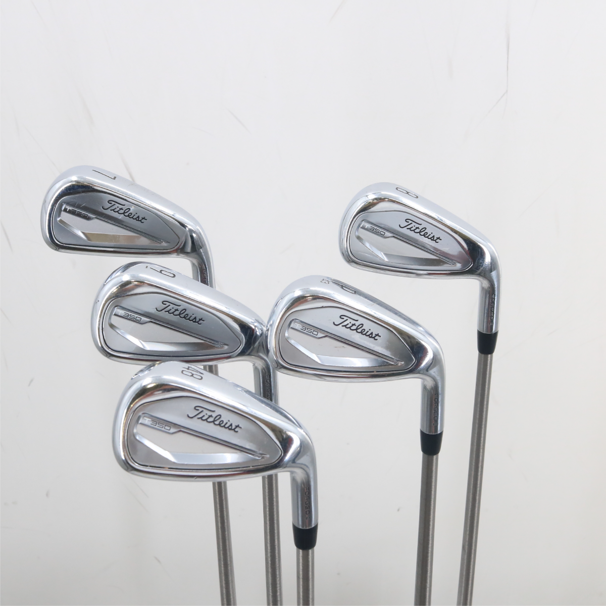Titleist T350 Iron Set 7-P43,48 Graphite Steelfiber i95 Regular