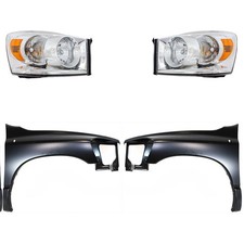 Headlight Kit For 2006-2008 Dodge Ram 1500 Ram 2500 Left And Right Assy Halogen Headlight Kit For 2006-2008 Dodge Ram 1500 Ram 2500 Left And Right Assy Halogen