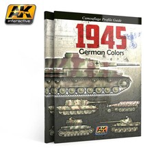AK Interactive 1945 German Colors. Camouflage Profile Guide 4th EDITION