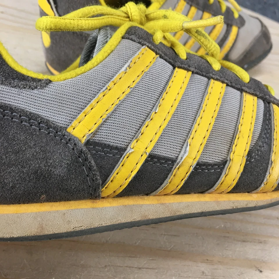 K-Swiss Zapatos Niños 2.5 Clásicos Tenis Bajos Gris Con Cordones Comodidad 51286034 Foto 4 de 4