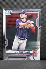 2021 Topps Bowman Chrome - C.J. Chatham #BCP-113 Red Sox