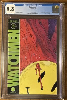 Watchmen #1 CGC 9.8 (1986) DC Comics Dr. Manhattan Rorschach 1st ! WP NEW SLAB !