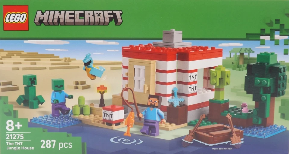 LEGO® Minecraft 21275 Das TNT-Dschungelhaus - NEU in OVP - Bild 1 von 1