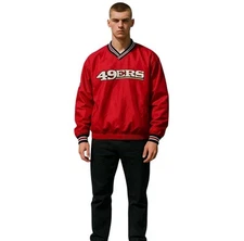 San Franscisco 49ers Football Jersey Mens Size XL Red NFL Team Fan Apparel New