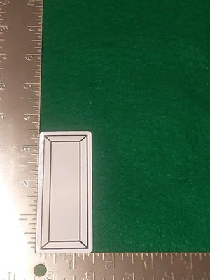 1.5 X3.5  Inch USAF AIR FORCE  1ST FIRST  LT LIEUTENANT    STICKER 