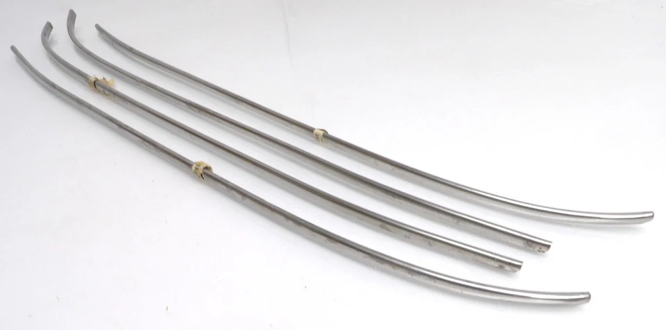 Lincoln Continental 1962 1963 1964 1965 NOS KIT DE MOLDURAS DE GUARDABARROS DE BORDE DE PUERTA Foto 3 de 4