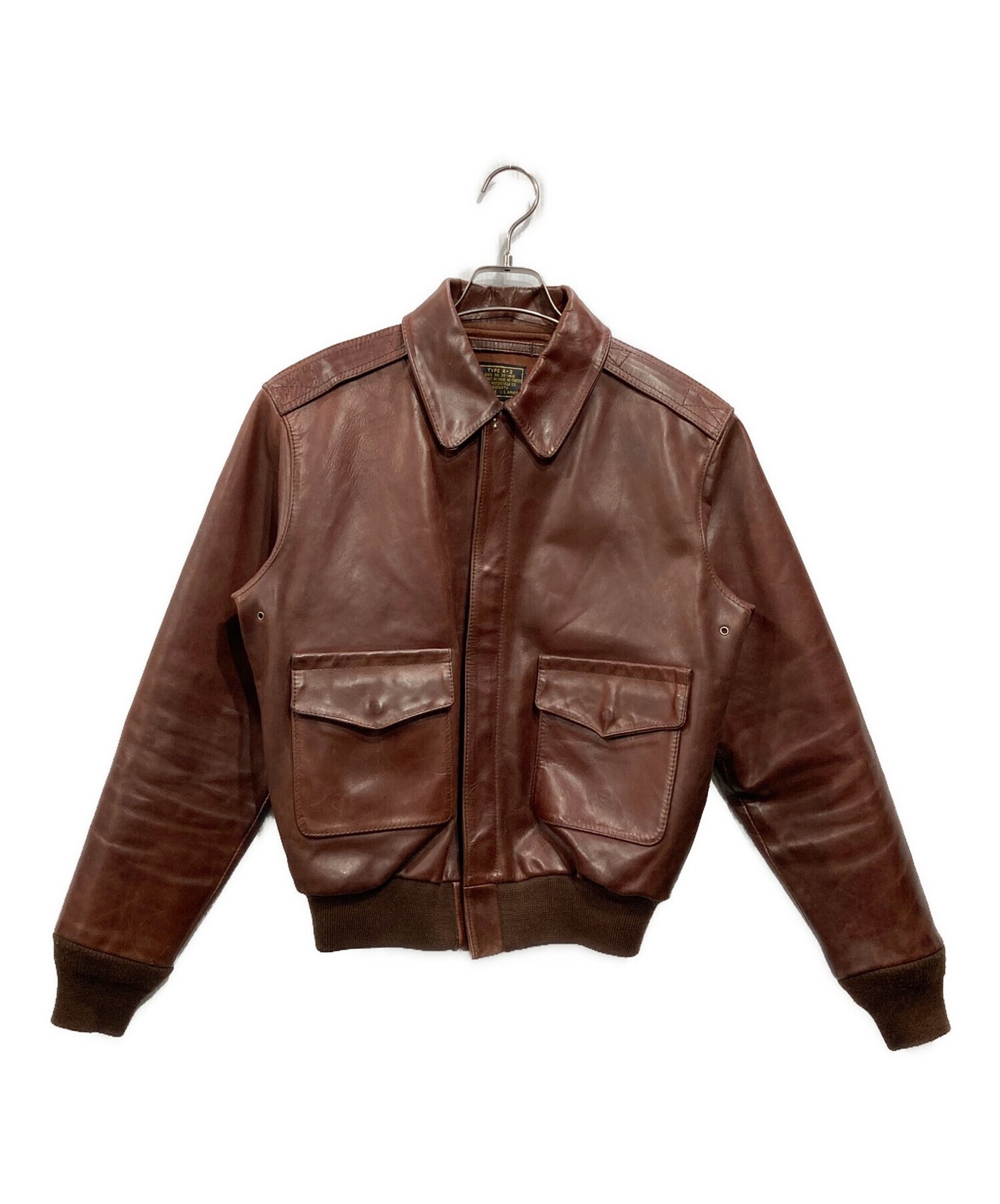 US ARMY A-2 flight jacket Size: 40 Brown Men 30-1415