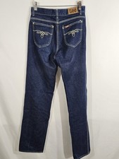 Vintage 70s 80s Lee Jeans Union Made Men's 28 X 34 USA Talon Zipper Straight