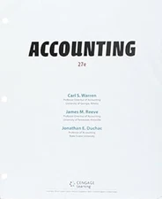 Bundle: Accounting, Loose-leaf Version, 27th + CengageNOWv2, 2 te