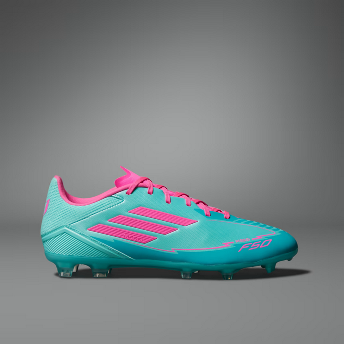 Adidas F50 ELITE MESSI Cleats FG Flash Aqua Lucid Pink