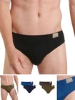 Sloggi Men GO Natural Brief C2P 95% Cotton Mens Underwear Multipack Underpants