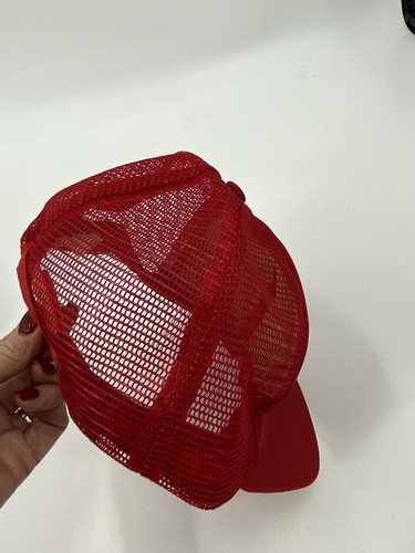 RAYCHEM HAT RED STITCHED SNAPBACK TRUCKER CAP Patch - Picture 5 of 6