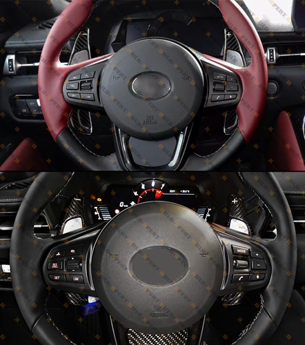 Carbon Fiber Steering Wheel Paddle Shifter Extension For 2020-25 Toyota GR Supra - 第 5/7 張圖片