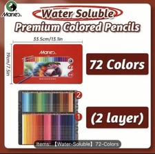 72 Marie s Water Soluble colored pencils NEW ...