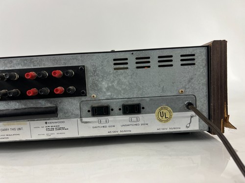 KENWOOD KR-2400 AM-FM Stereo Receiver - READ! - Picture 7 of 12