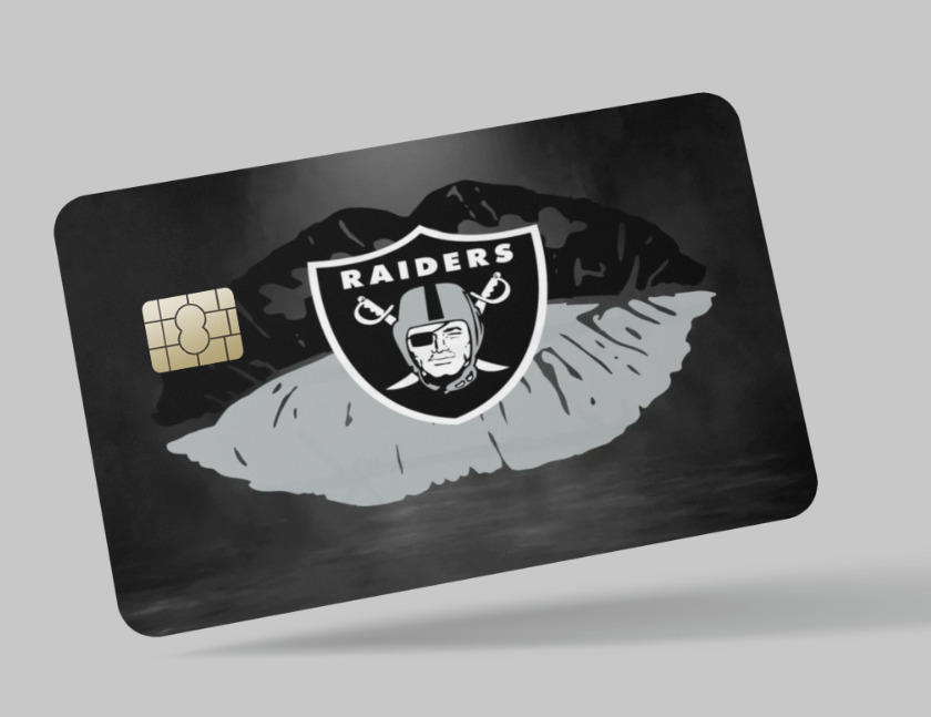 Lids Oakland Raiders 2500 mAh Legendary Design Credit Card