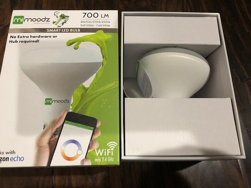 Mimoodz 700 LM WiFi 2.4 GHz 8W 60W replacement smart led bulb soft cold white - Picture 5 of 5