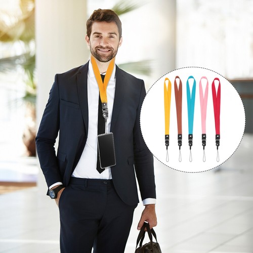 6 Pcs Anti-slip Lanyard Work Key Ring Lanyards Music Player Hanging - Zdjęcie 2 z 12
