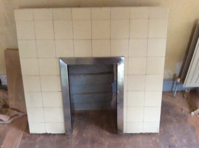 1930s Tiled Fireplace Surround Ebay