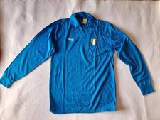 Maglia Calcio Vintage Sev sport anni 80/90 azzurra Stile" Italia napoli __B1