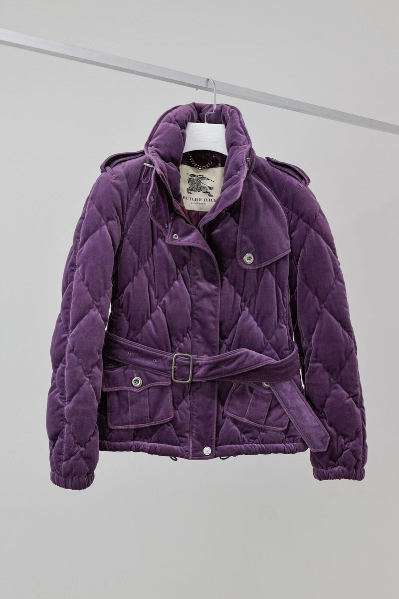 Burberry top purple jacket