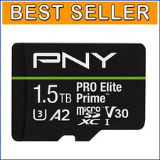 Ultra-Fast 1.5TB MicroSDXC Card for 4K UHD - Perfect for Drones  Action Cameras