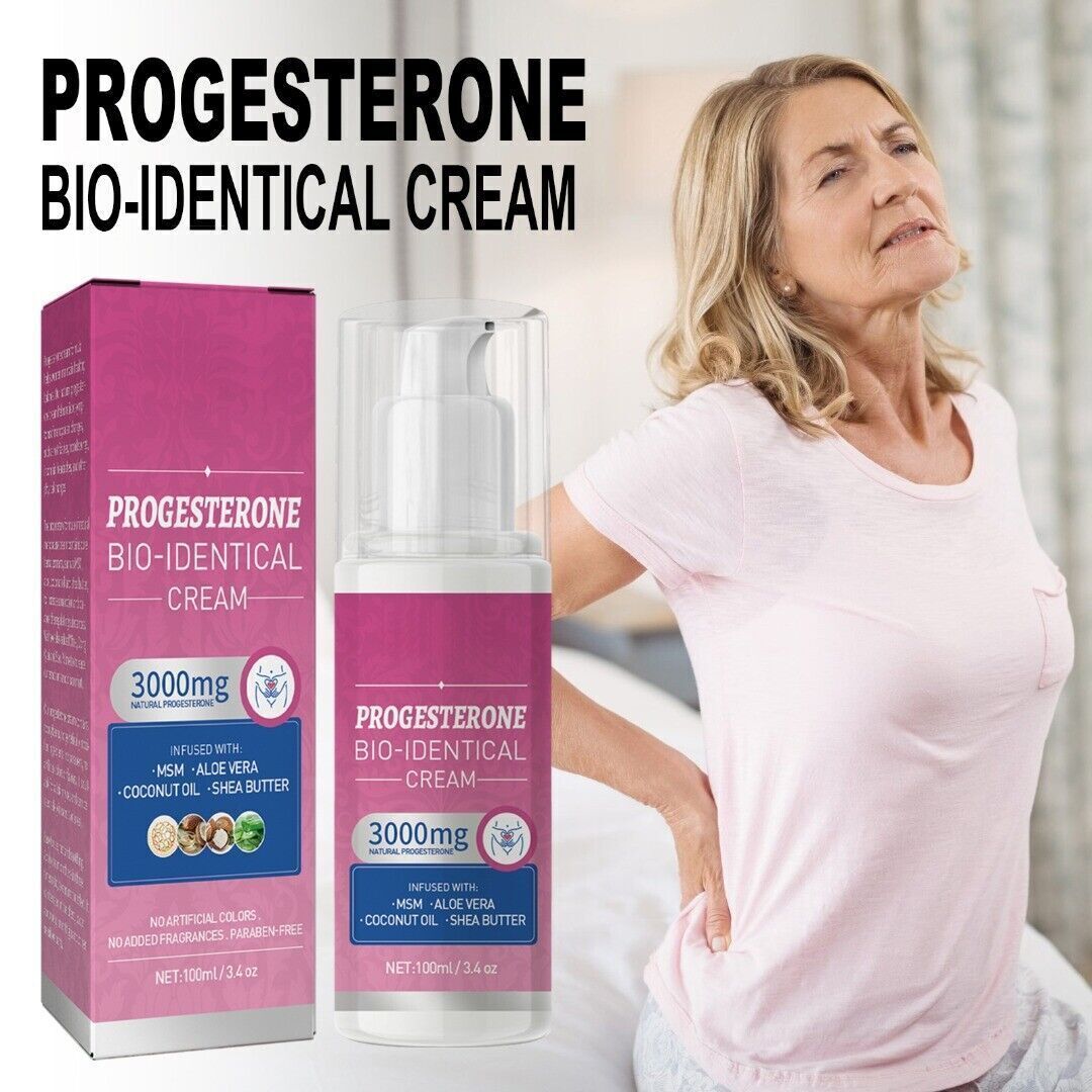 2x Progesterone Cream for Menopause Relief Bioidentical Balance