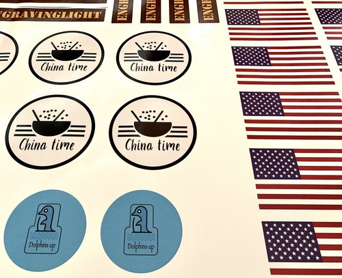 100 Custom Decals Bulk | Die Cut Product Labels | Business Logo Stickers Decal - Picture 5 of 10