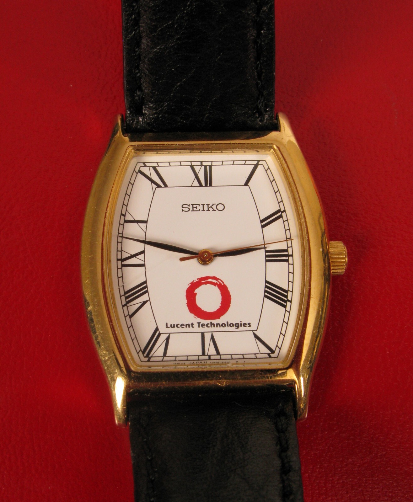 SEIKO ADVERTISING WATCH LUCENT TECHNOLOGIES MENS … - image 1