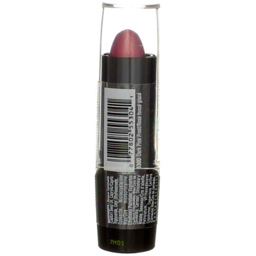 4 Pack Wet n Wild Silk Finish Lipstick, Dark Pink Frost 530D, 0.13 oz - Picture 3 of 5