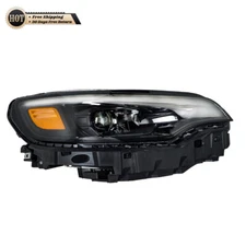 Silscvtt Passenger/Right Headlight Assy For 2019-2022 Jeep Cherokee Clear LED
