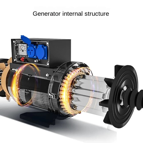 High-power Small Generator 3KW 5KW 6KW 8KW 10KW Single-phase Generator - Picture 6 of 11