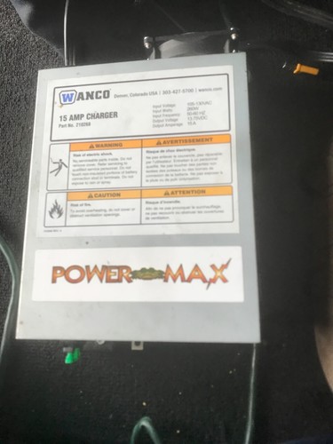 wanco 15 amp battery charger - 第 1/3 張圖片